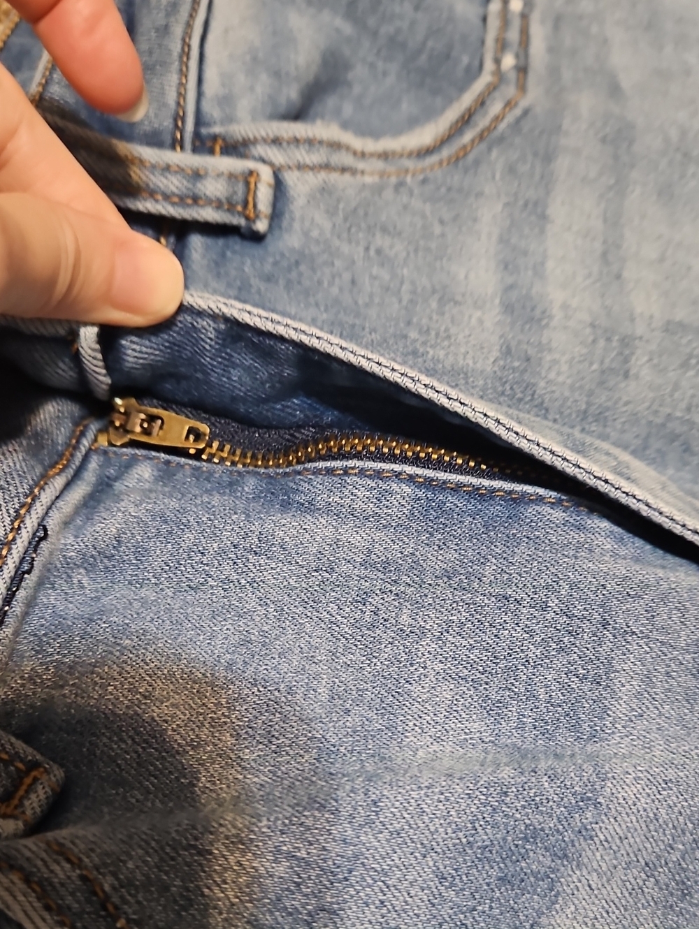 Vervet Olivia Wide-Leg High Waisted Denim Jeans - Picture 9 of 12